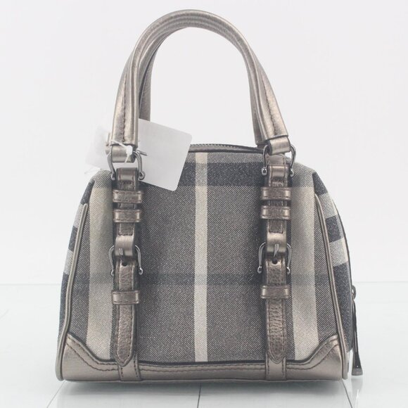 Burberry Shimmer Check Sophie Bowler Bag - Picture 3 of 13